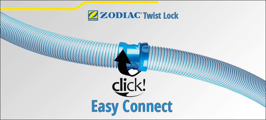 Système Tuyaux Twist Lock Zodiac MX6 Système Tuyaux Twist Lock Zodiac MX6