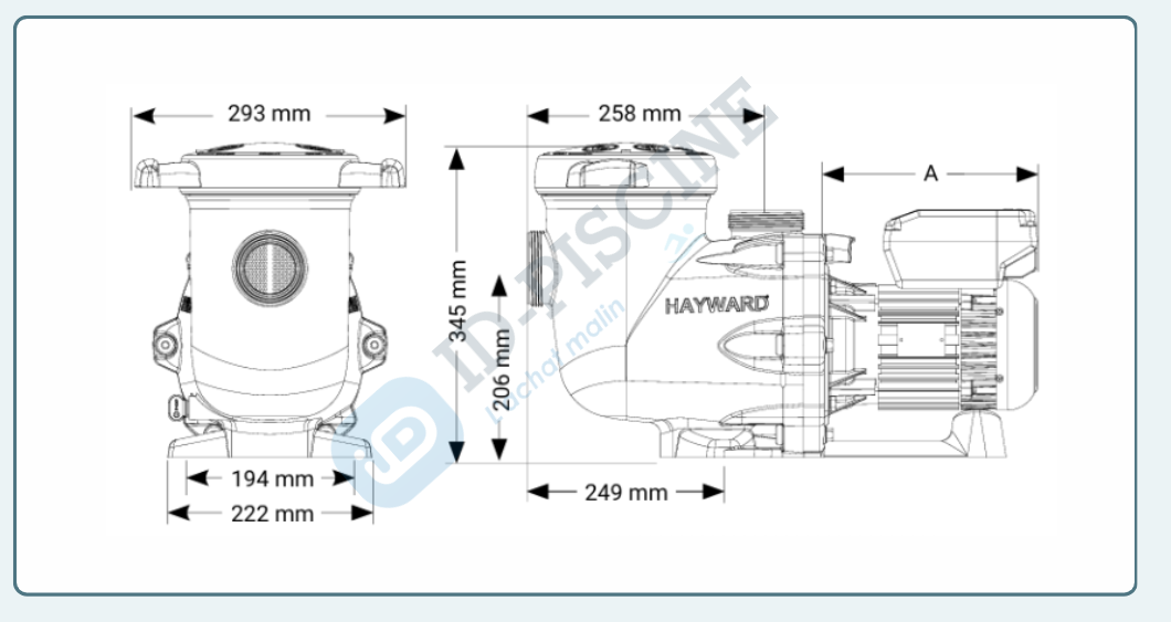 Dimensions Tristar VSTD