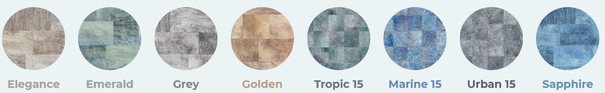 Coloris Haogenplast StoneTile