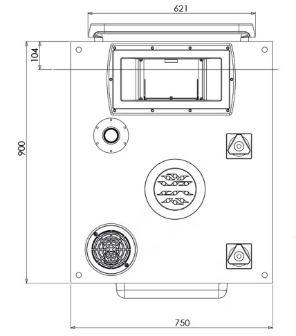 Schéma weltico mur filtrant