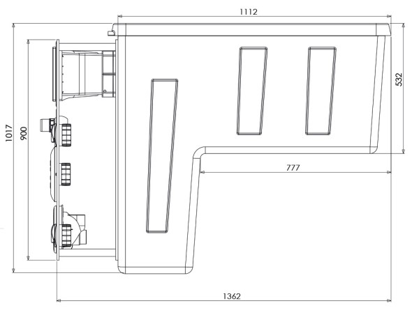 Schéma weltico mur filtrant